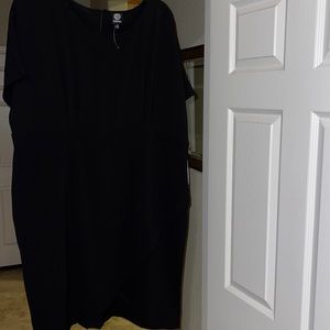 NWT Bobeau black dress, size 2x
